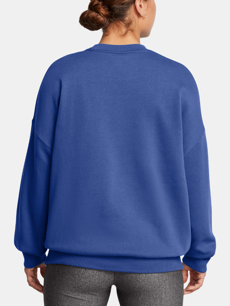 Under Armour Dámska mikina Under Armour Rival Fleece WordmarkOS Crew-BLU