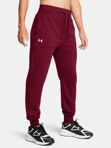 Under Armour Dámske teplaky Under Armour UA Rival Fleece Jogger-RED