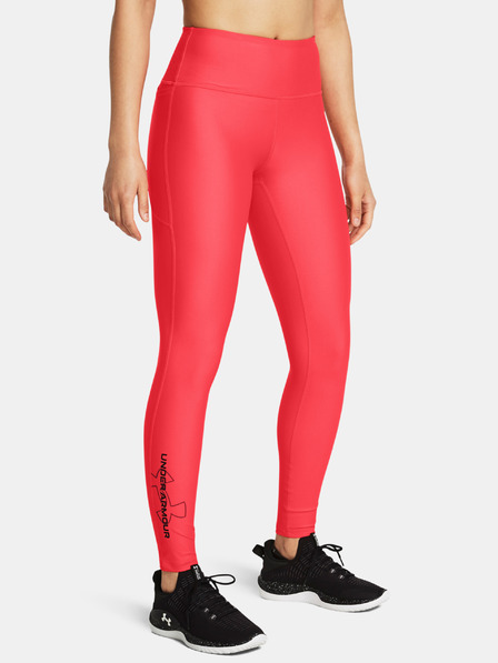 Under Armour Dámske legíny Under Armour Tech Branded Legging-RED