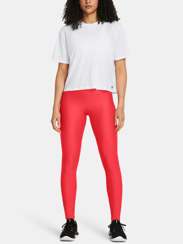 Under Armour Dámske legíny Under Armour Tech Branded Legging-RED