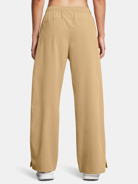 Under Armour Športové nohavice Under Armour UA Rival Wide Leg Pant-BRN