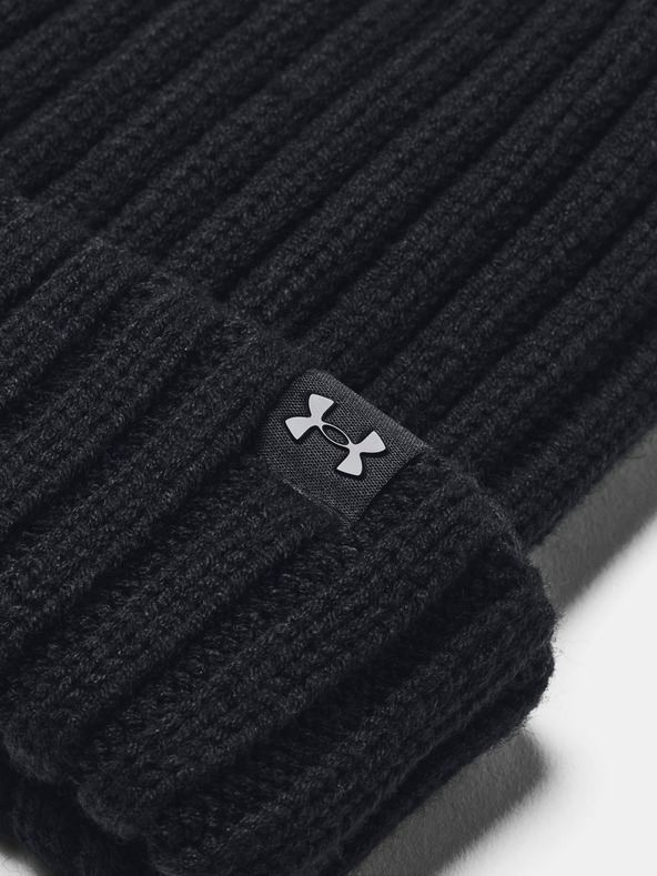 Under Armour Dámska čiapka Under Armour W Halftime Pom Beanie-BLK