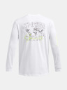 Under Armour Pánske tričko Under Armour Curry HW Verbiage LS Tee-WHT
