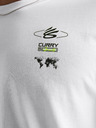 Under Armour Pánske tričko Under Armour Curry HW Verbiage LS Tee-WHT