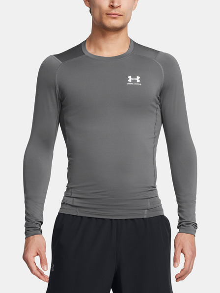Under Armour Pánske tričko Under Armour UA HG Armour Comp LS-GRY