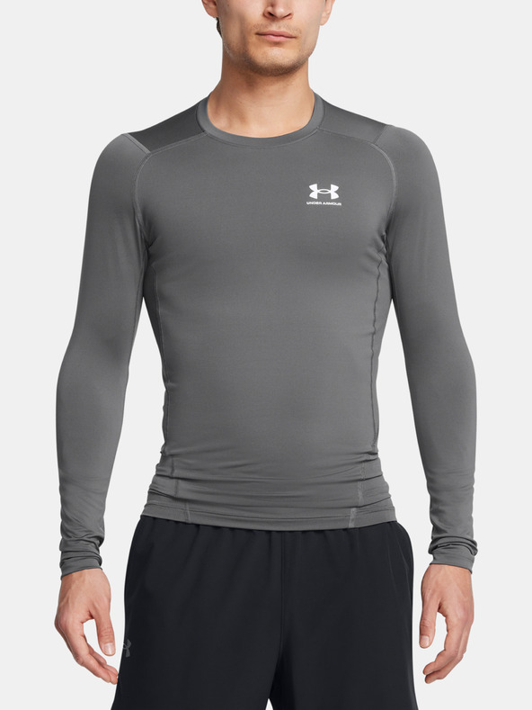 Under Armour Pánske tričko Under Armour UA HG Armour Comp LS-GRY