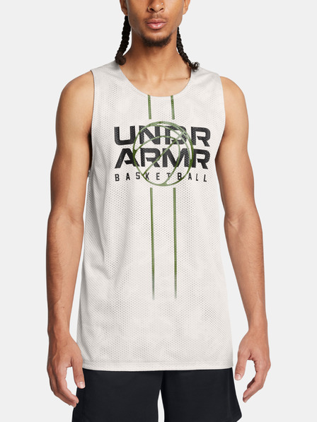 Under Armour Pánske tielko Under Armour UA Zone Reversible Jsy-GRN