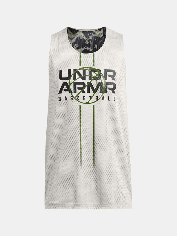 Under Armour Pánske tielko Under Armour UA Zone Reversible Jsy-GRN