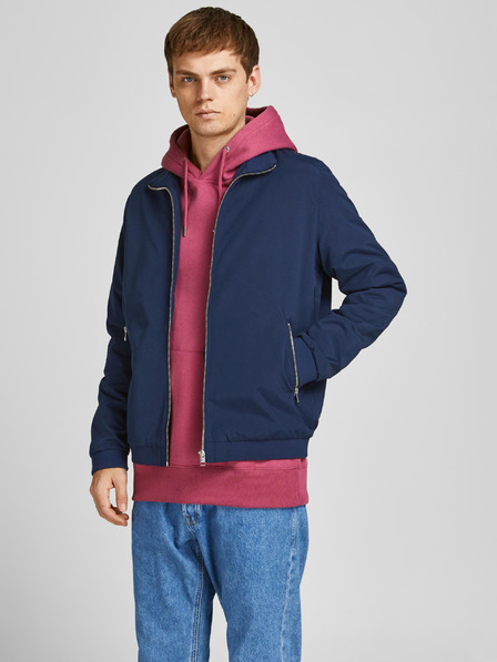 Jack & Jones Tmavomodrá bunda Jack & Jones Rush