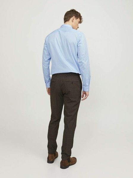 Jack & Jones Svetlomodrá pánska košeľa Jack & Jones Lacardiff