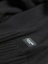 Jack & Jones Čierny pánsky sveter Jack & Jones Jack