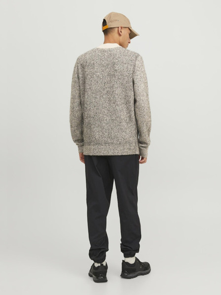Jack & Jones Jack & Jones Space Pánsky béžový sveter