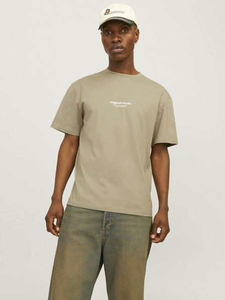 Jack & Jones Jack & Jones Vesterbro béžová pánska košeľa