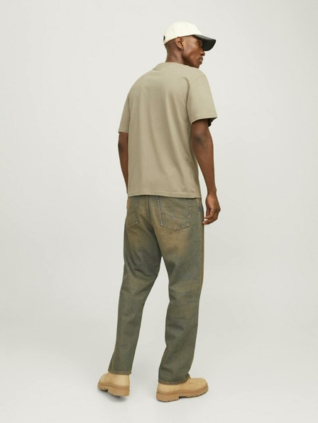 Jack & Jones Jack & Jones Vesterbro béžová pánska košeľa