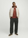Jack & Jones Hnedá pánska mikina Jack & Jones