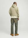 Jack & Jones Béžová Jack & Jones Pánska mikina s kapucňou JORVESTERBRO