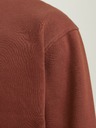 Jack & Jones Hnedá pánska mikina Jack & Jones JORVESTERBRO