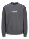 Jack & Jones Šedá pánska mikina Jack & Jones