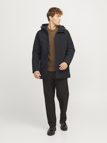 Jack & Jones Čierna Pánska bunda Jack & Jones Keen