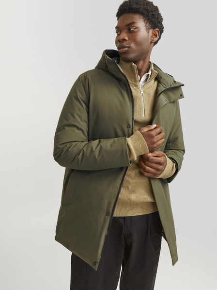 Jack & Jones Jack & Jones Keen Pánska khaki parka