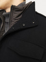 Jack & Jones Čierna pánska bunda Jack & Jones