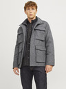 Jack & Jones Šedá pánska bunda Jack & Jones
