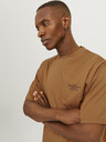 Jack & Jones Hnedá pánska košeľa Jack & Jones