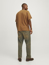 Jack & Jones Hnedá pánska košeľa Jack & Jones