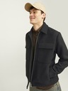 Jack & Jones Čierna pánska bunda Jack & Jones Russel