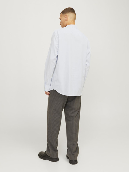 Jack & Jones Bielo-modrá pánska pásikavá košeľa Jack & Jones Bushwick