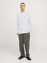 Jack & Jones Bielo-modrá pánska pásikavá košeľa Jack & Jones Bushwick