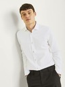 Jack & Jones Biela pánska košeľa Jack & Jones