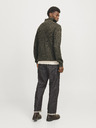 Jack & Jones Khaki Pánsky sveter Jack & Jones Blunorth Zip