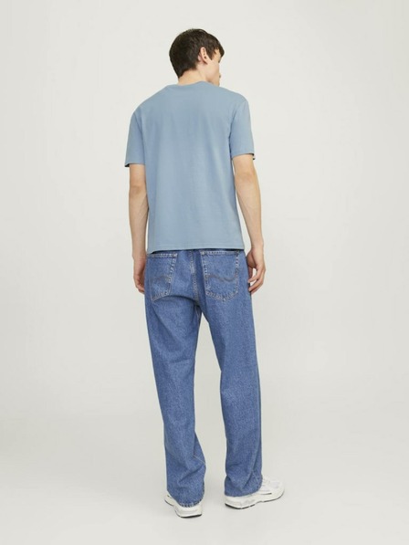 Jack & Jones Modré pánske tričko Jack & Jones Seven