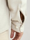 Jack & Jones Jack & Jones Raymond pánska béžová ľahká košeľová bunda