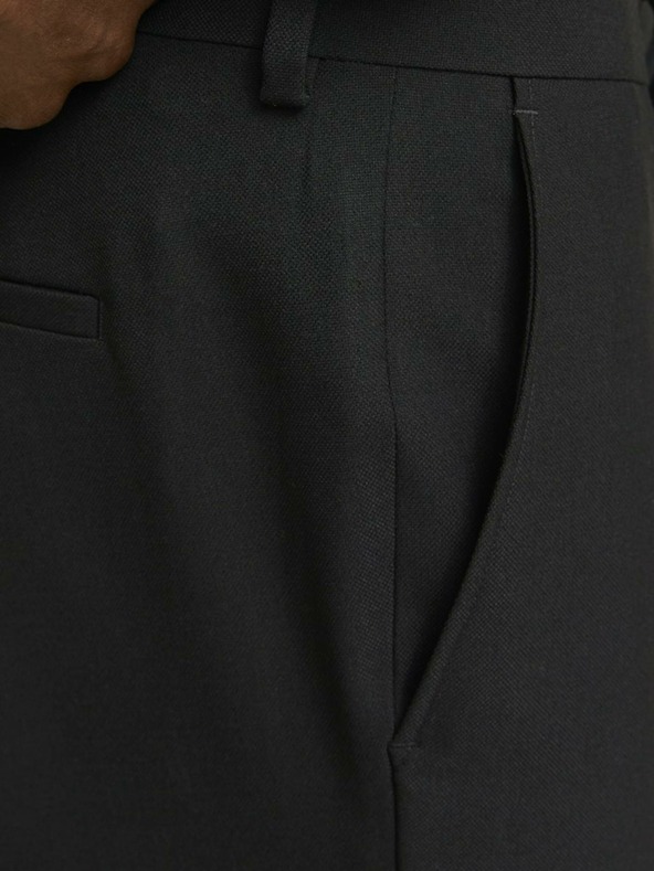 Jack & Jones Čierne pánske nohavice Jack & Jones Brush