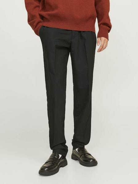 Jack & Jones Čierne pánske chino nohavice Jack & Jones Tace