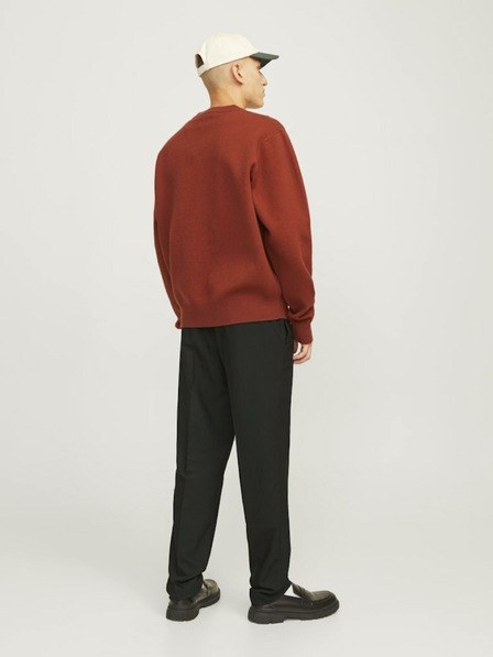 Jack & Jones Čierne pánske chino nohavice Jack & Jones Tace