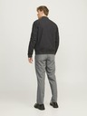 Jack & Jones Šedé pánske chino nohavice Jack & Jones Tace