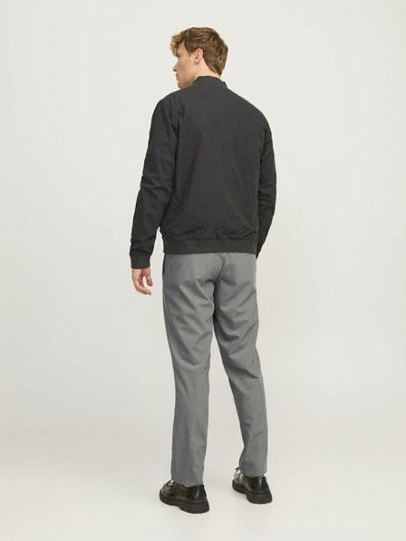 Jack & Jones Šedé pánske chino nohavice Jack & Jones Tace
