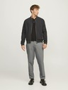 Jack & Jones Šedé pánske chino nohavice Jack & Jones Tace