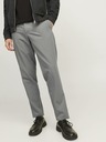 Jack & Jones Šedé pánske chino nohavice Jack & Jones Tace