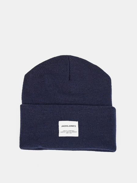 Jack & Jones Tmavomodrá dlhá čiapka Jack & Jones