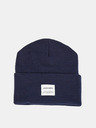 Jack & Jones Tmavomodrá dlhá čiapka Jack & Jones