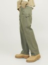 Jack & Jones Khaki pánske nohavice Jack & Jones Eddie