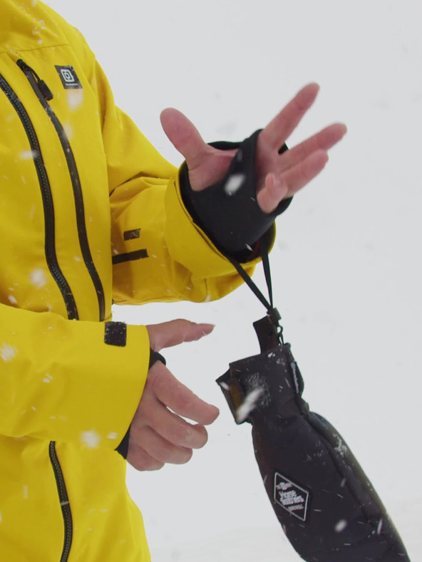 Horsefeathers Terra 3-vrstvová bunda - sulphur Horsefeathers