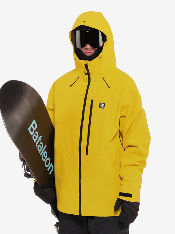 Horsefeathers Terra 3-vrstvová bunda - sulphur Horsefeathers