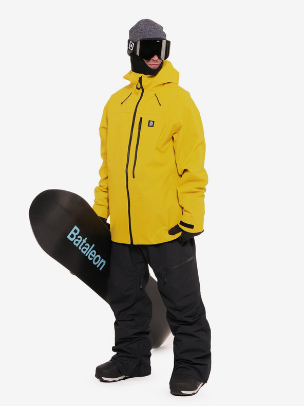 Horsefeathers Terra 3-vrstvová bunda - sulphur Horsefeathers