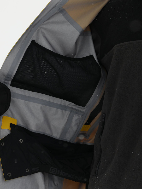 Horsefeathers Terra 3-vrstvová bunda - sulphur Horsefeathers