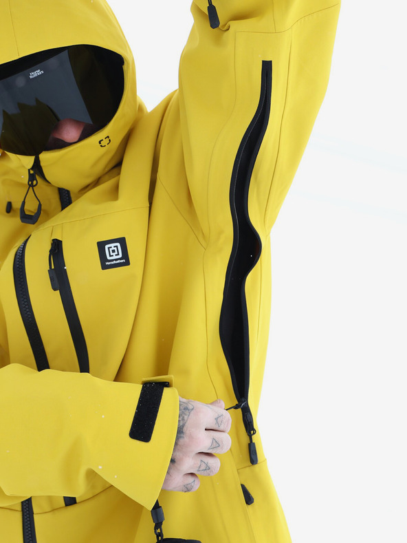 Horsefeathers Terra 3-vrstvová bunda - sulphur Horsefeathers